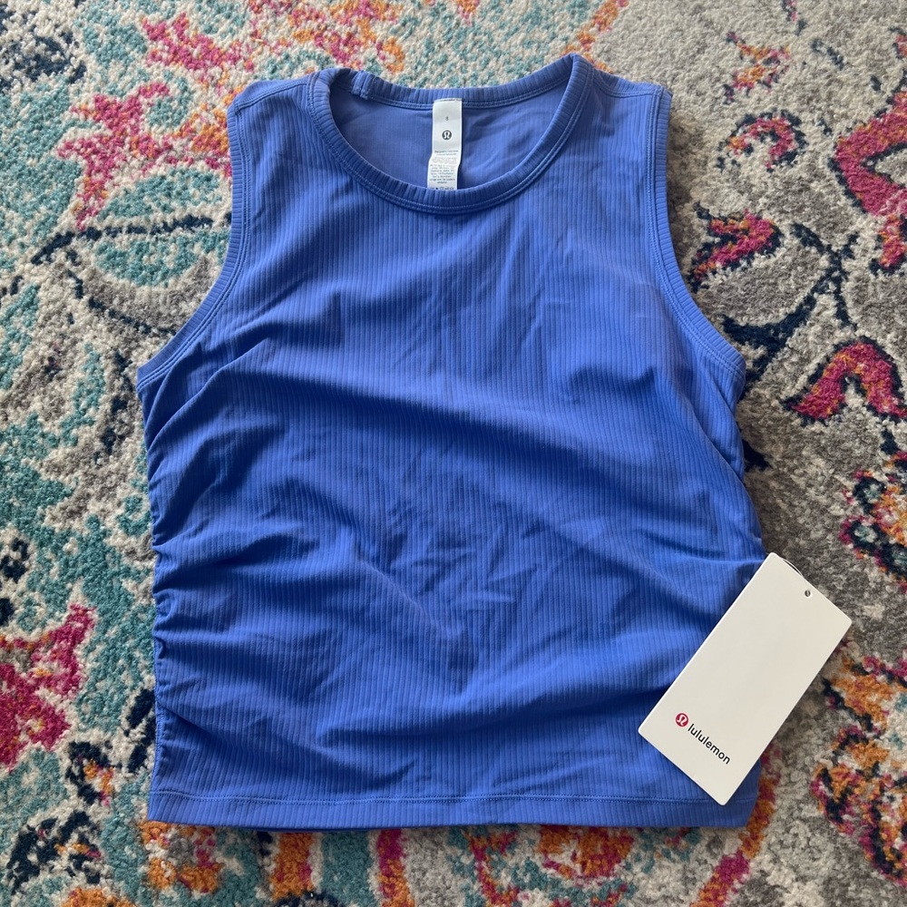 lululemon all it takes rubbed nulu tank